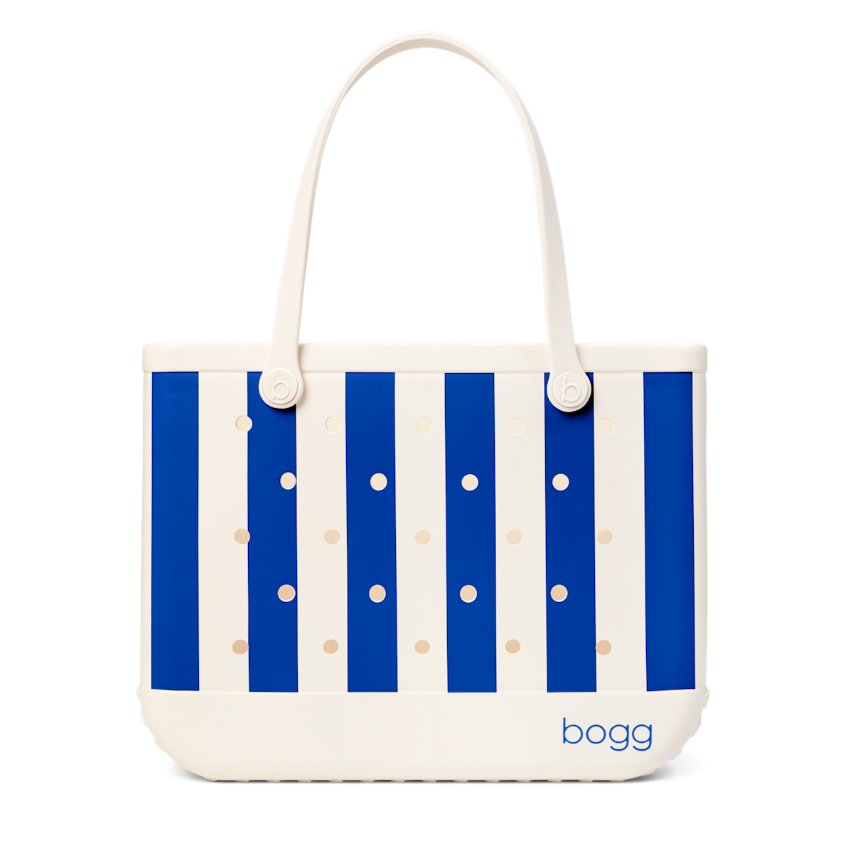 Original Bogg Bag - Mykonos Blue Stripe - Daily Resort Tote