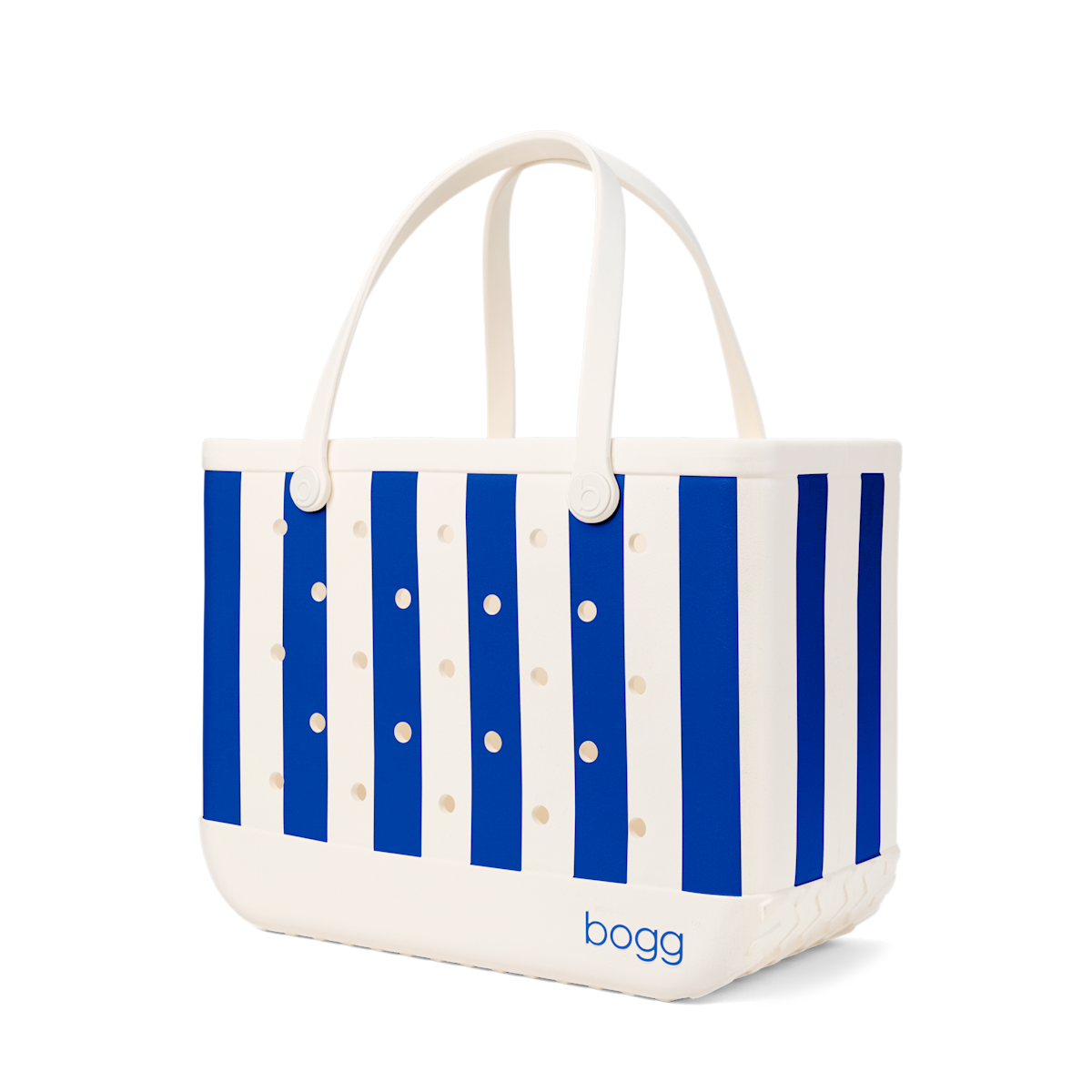 Original Bogg Bag - Mykonos Blue Stripe - Daily Resort Tote