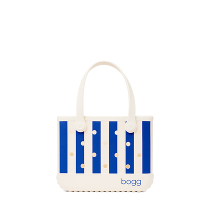 Bitty Bogg Bag - Mykonos Blue Stripe